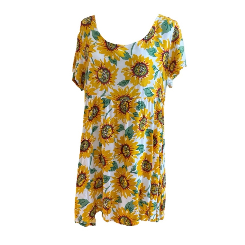 American Apparel Babydoll Mini Dress, SZ XS/S, sunflower